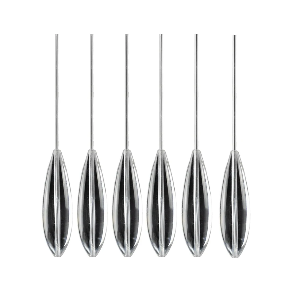 Bombetas transparentes para spinning – Pesca con vinilo