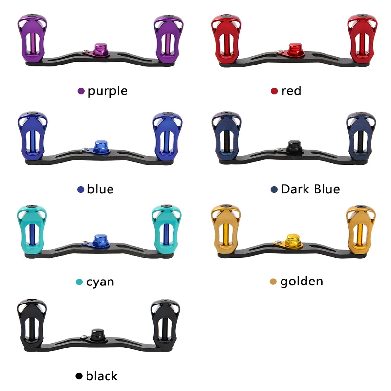 LETOYO-carrete de pesca de baitcasting de fibra de carbono, perilla de balancín doble, mano derecha e izquierda, para daiwa, kastking, ryobi, rapala, PENN, Abu Garcia - imagen 4