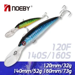 Noeby Minnow Wobbler 14cm – Señuelo flotante para lubina
