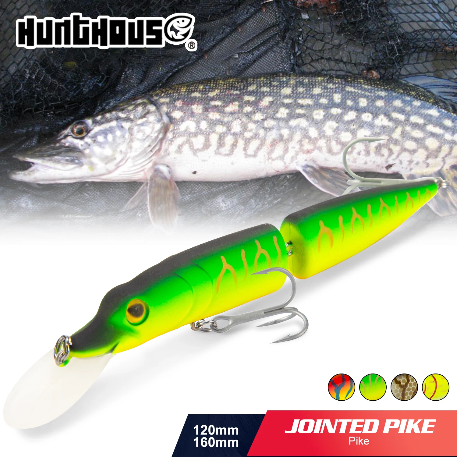 Hunthouse Swimbait 12cm – Señuelo para bass y lucio