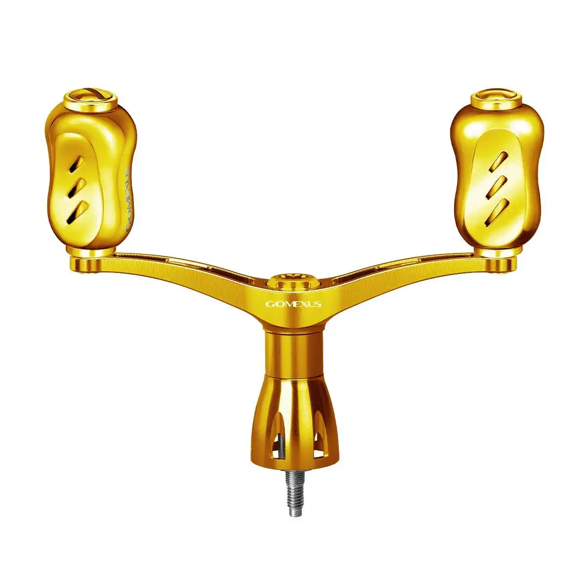 Gomexus-mango doble de aluminio de 82mm para carrete giratorio Shimano Exsence Miravel Nasci FC Stella FK FJ Stradic Ultegra FC FB