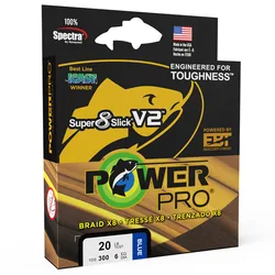 Power Pro 8X Línea de pesca trenzada Spectra