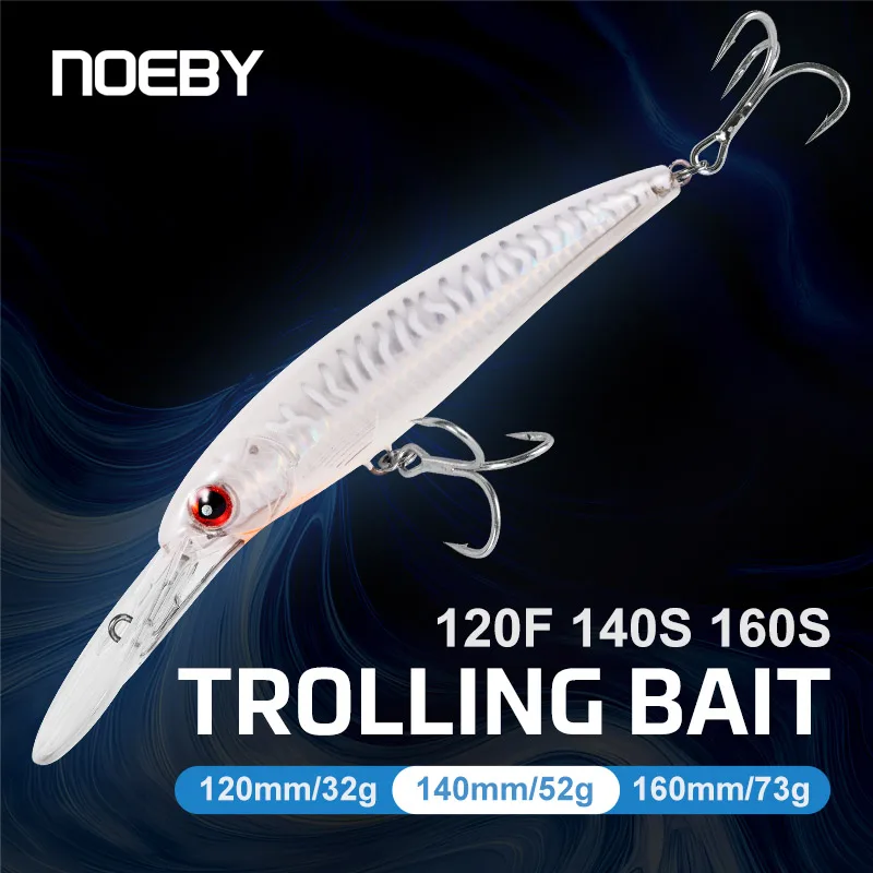 NOEBY NBL9046 Señuelo Minnow Hundimiento Lento GT Atún - imagen 3