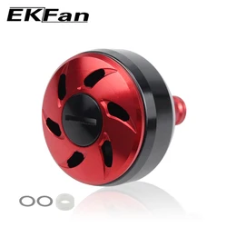EKFan-perilla de mango de pesca de aleación de aluminio, 38MM, adecuada para DAI & SHI, carrete de pesca Baitcasting, accesorio de pesca basculante