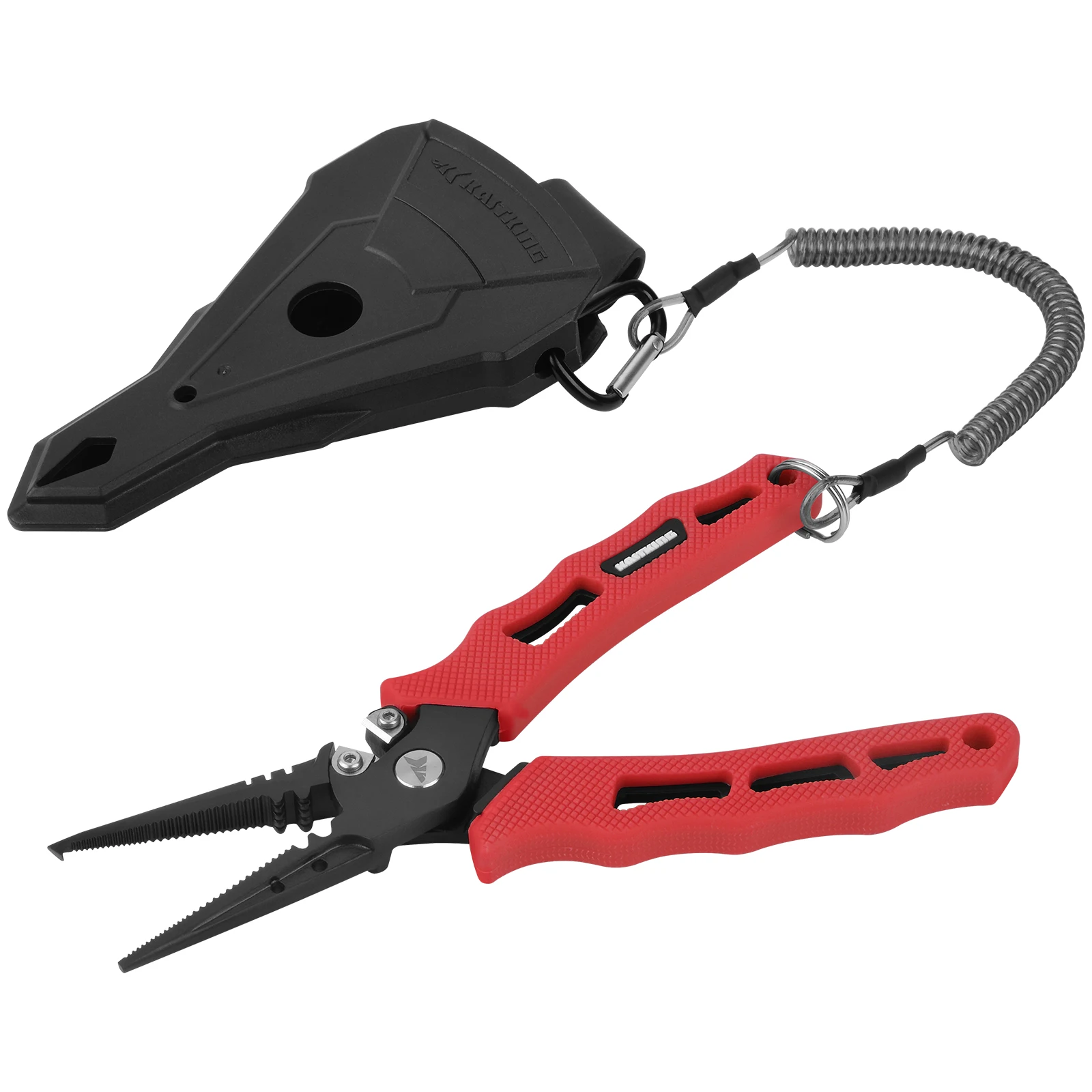 Alicates de anillo dividido de pesca KastKing Cutthroat de 7 pulgadas, herramientas de pesca de acero inoxidable 420, equipo de pesca resistente al agua salada - imagen 2