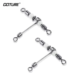 Goture Conectores Triple T para Línea Cruzada Tres Vías - Pesca