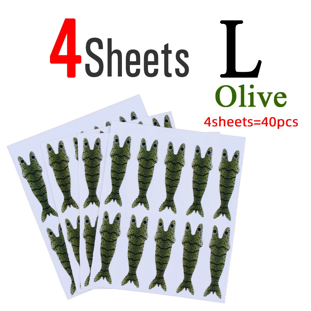 40pcs L Olive
