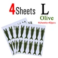 40pcs L Olive