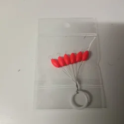 Cebo del Oriente Flotantes Surfcasting con Topes de Silicona