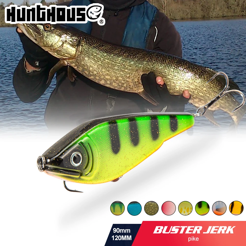 Señuelo Jerkbait Hunthouse LW518 - Presentación completa