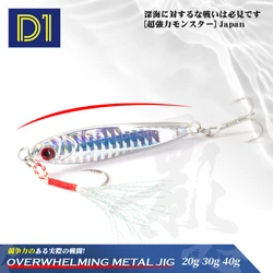 DT1002 Cuchara de Jigging – Señuelo hundible para lubina en orilla