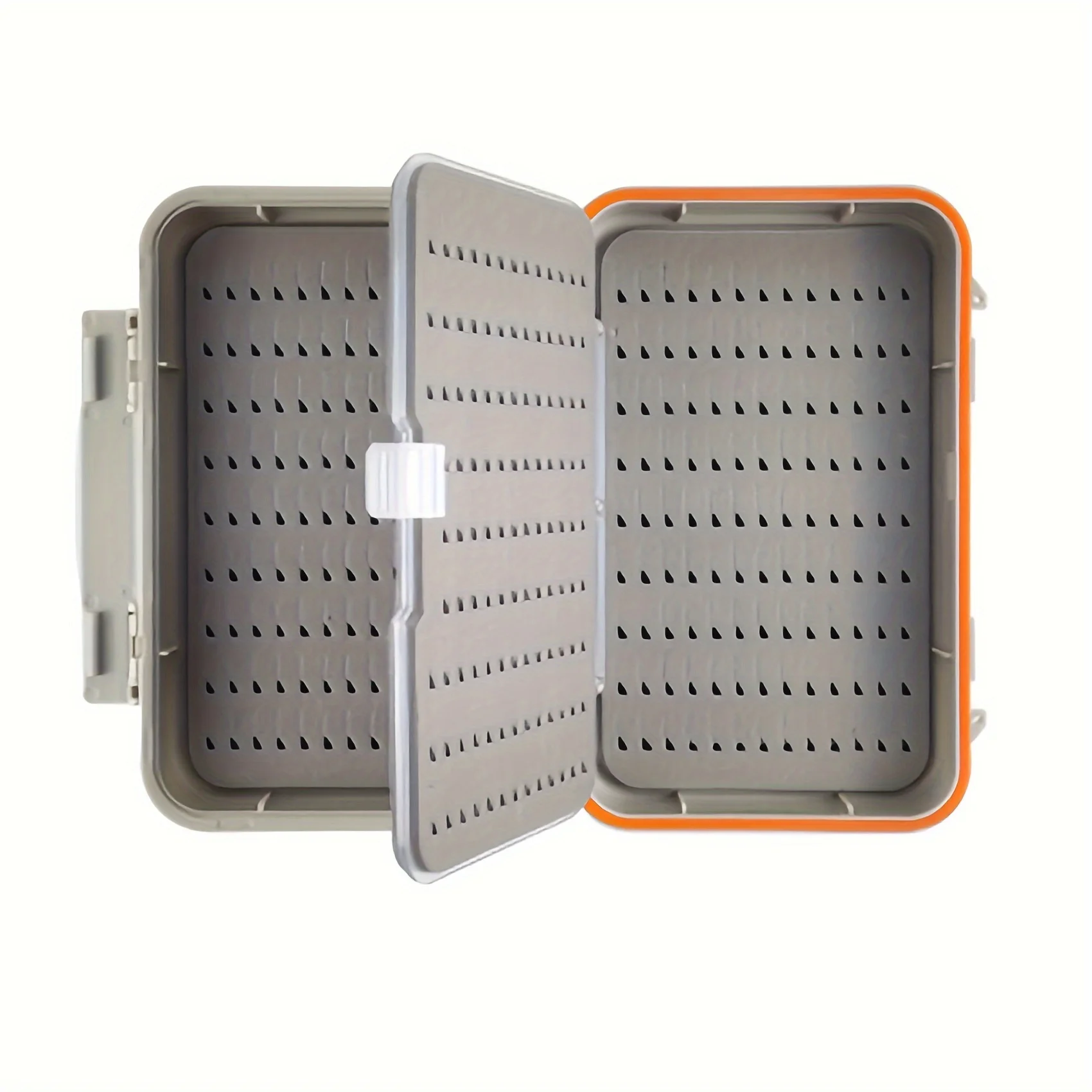 Aventik caja de pesca impermeable doble cara con bandeja y espuma - imagen 3