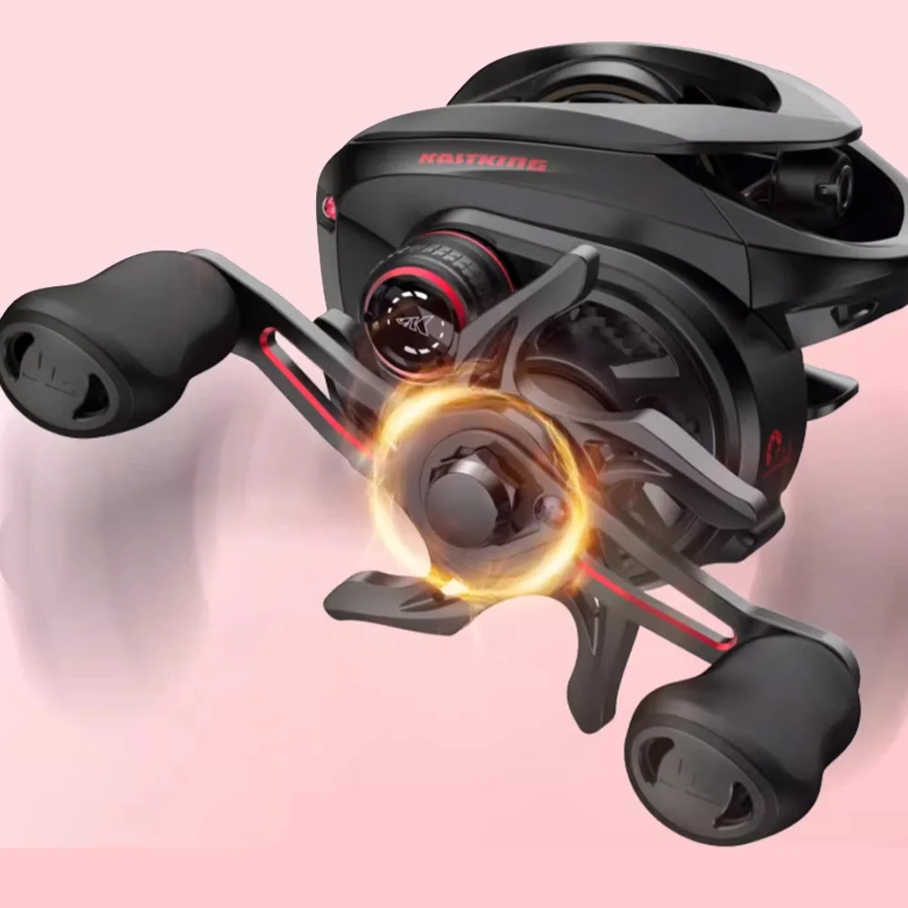 KastKing-CHOICE Valiant Eagle II, sistema Finesse de cebo, carrete de Baitcasting, arrastre máximo de 5KG, 8,4:1, carrete de pesca de alta velocidad para lubina - imagen 4