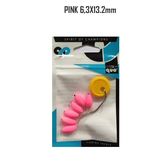 Flotantes Quo ovaladas luminiscentes rojas o rosas (Apestosas ) 15mm ,11mm ,8mm Especial competicion besugo,lubina,palometa,oblada - imagen 5