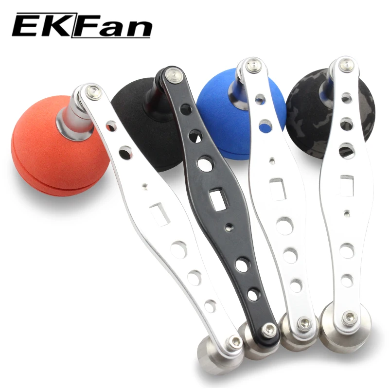 EKFan CNC Proces aleación de aluminio 110MM mango perilla EVA adecuado para SHI & DAI Baitcasting accesorios de aparejos de carrete de pesca - imagen 4