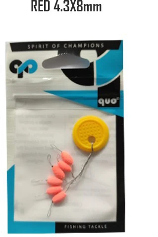 Flotantes Quo ovaladas luminiscentes rojas o rosas (Apestosas ) 15mm ,11mm ,8mm Especial competicion besugo,lubina,palometa,oblada - imagen 4