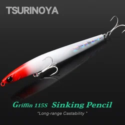 Tsurinoya 115S Lápiz Sinking Ultraligero – Señuelo spinning
