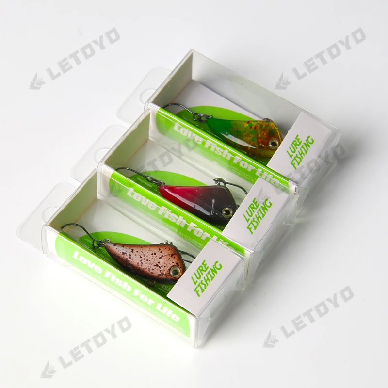 LETOYO Mini VIB 40mm – Wobbler hundido trucha perca - imagen 5