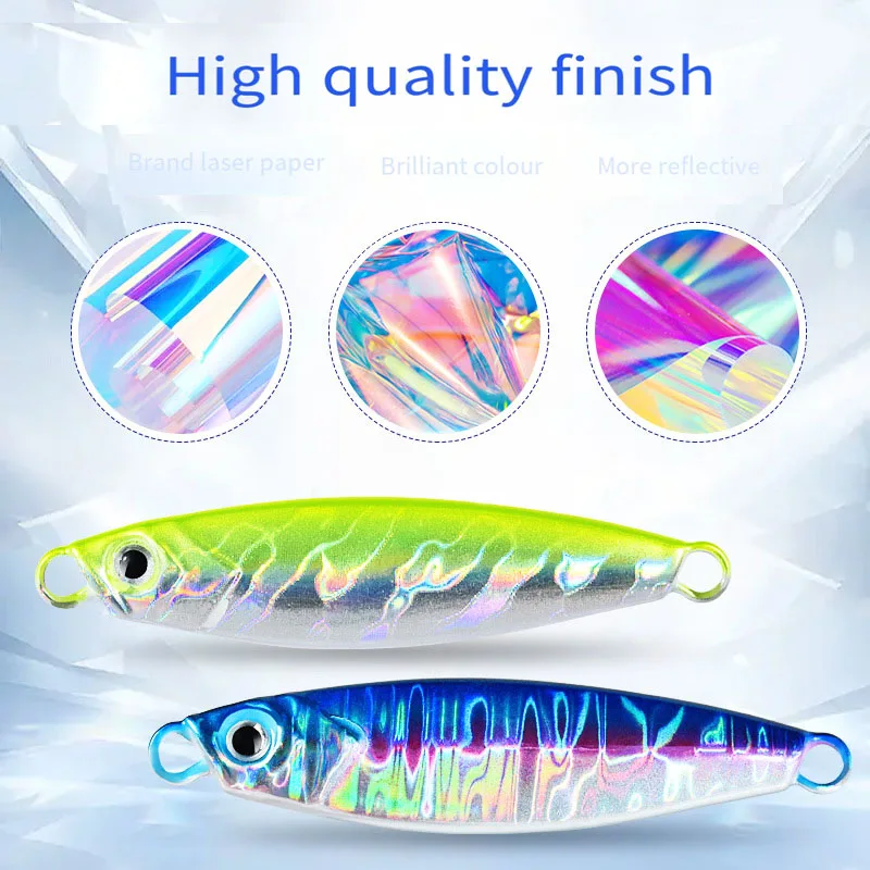 Cuchara de plantilla fundida de Metal, 7/10/15/20g, fundición a tierra, Jigging, pez, lubina, cebo Artificial, aparejos, SwimBait, señuelo de pesca, cebo suave - imagen 5