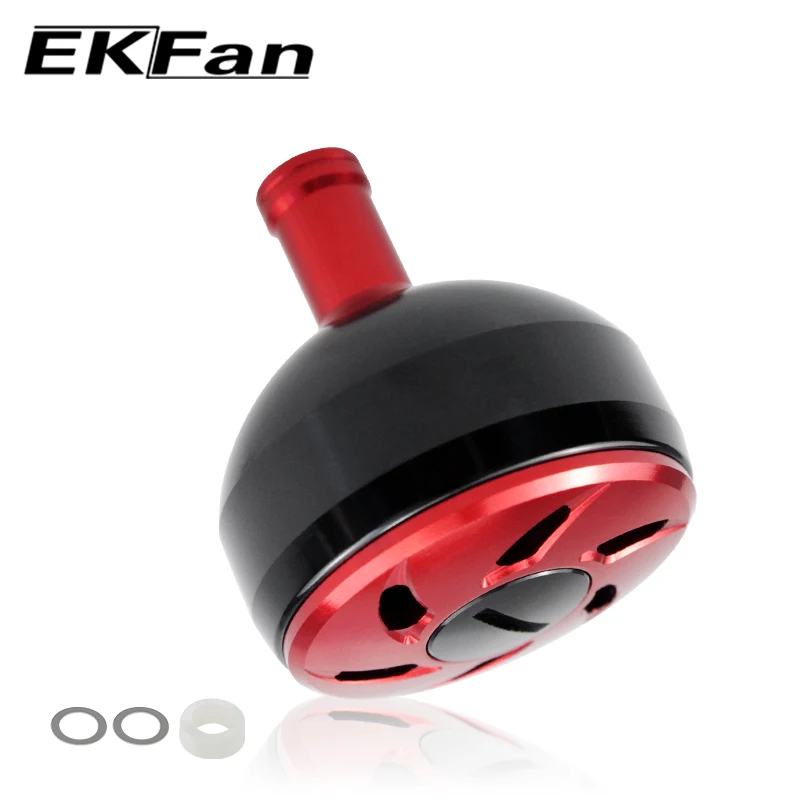 EKFan-perilla de mango de pesca de aleación de aluminio, 38MM, adecuada para DAI & SHI, carrete de pesca Baitcasting, accesorio de pesca basculante - imagen 4