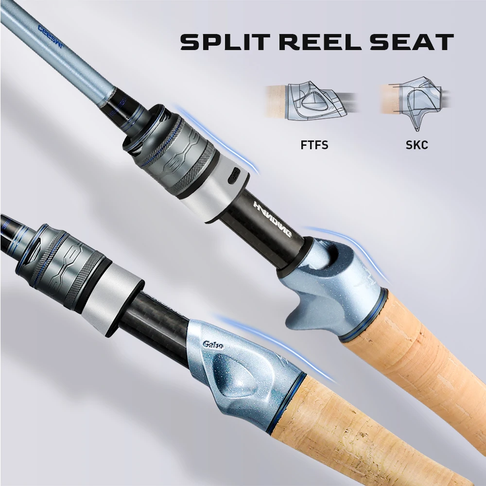 HANDING Miracle BFS caña de pescar ligera, cañas de fundición de carbono, 90g, 40T, FUJI®Guías A, varilla de alta sensibilidad - imagen 4