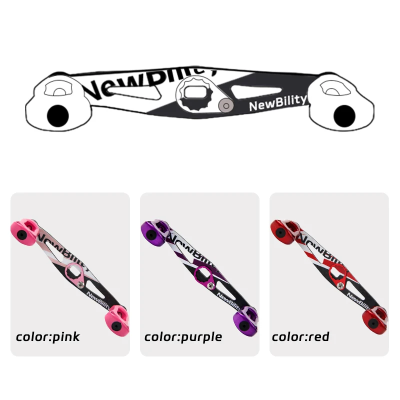 LETOYO-carrete de pesca de fibra de carbono UV, doble balancín, derecha, mano izquierda, baitcasting, para daiwa, kastking, ryobi, rapala, PENN, Abu Garcia - imagen 4