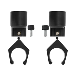 Soportes caña de pescar. 2 Juegos de repuestos para cañas de pescar. Ángulos de 25x25x2mm, 25x25x3 mm y 30x30x3 mm reciclado