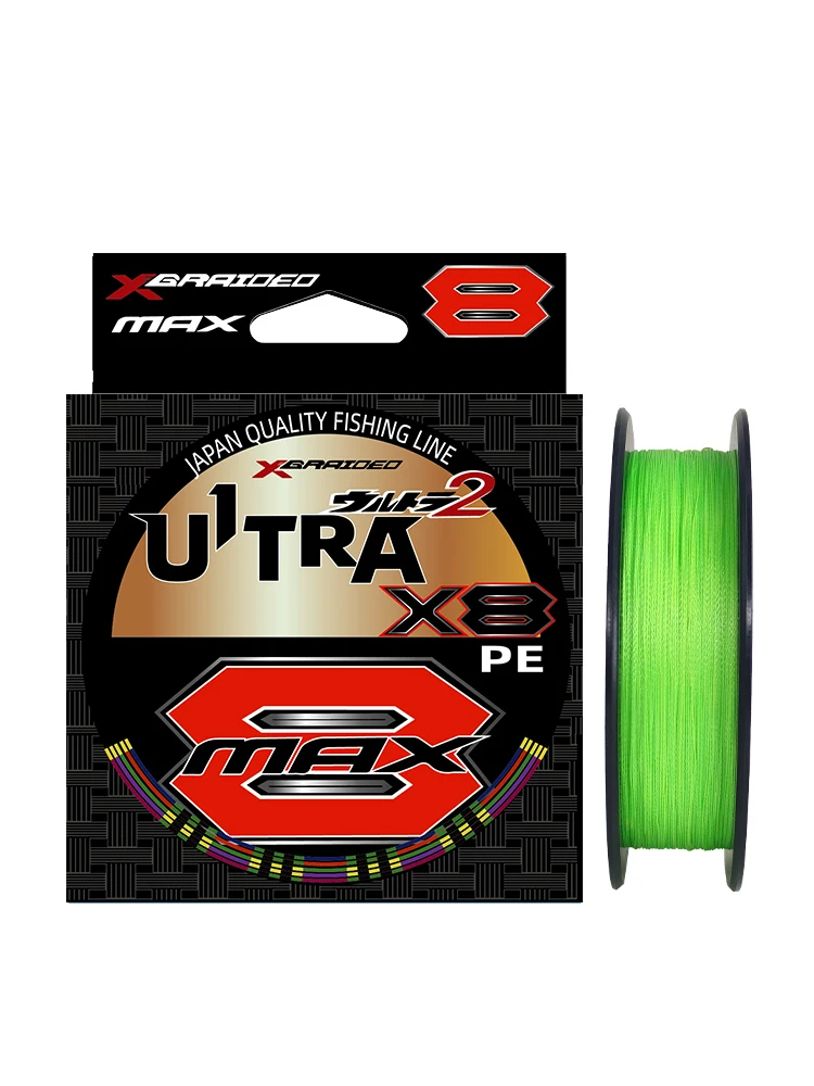 Línea de pesca Original YGKX BRAID Ultra X8, 8 hebras, súper calidad, 14LB, 16LB, 22LB, 25LB, 100M/150M/200M, línea de pesca de mar japonés PE - imagen 2
