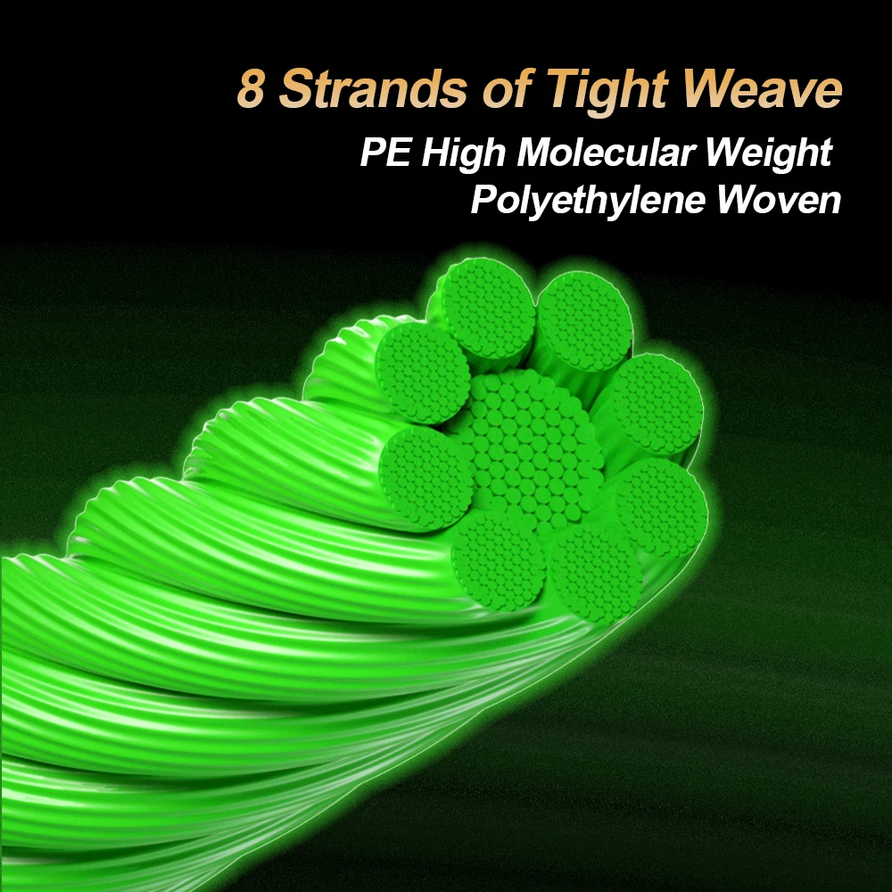 MIFINE KILLER X8 línea de pesca mejorada 135M 15LB-56LB trenzada súper fuerte 8 hebras multifilamento PE línea accesorios de alambre de carpa - imagen 3