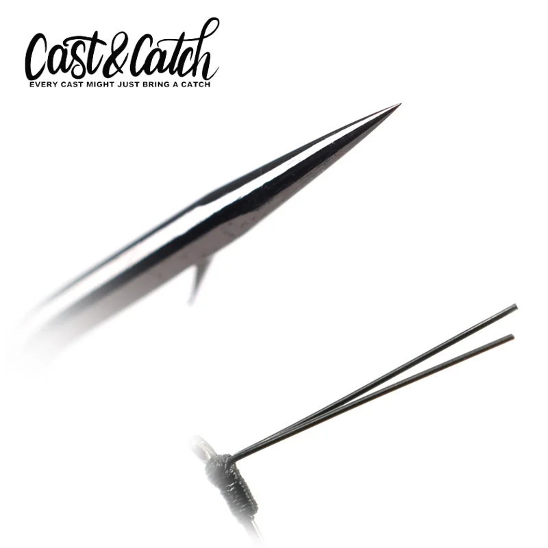 Nuevo Cast & Catch 4 Uds hierba loca sin malezas bloqueo gancho loco anzuelo anticolgante anzuelo de lubina señuelo de pesca anzuelo de cebo suave anzuelo - imagen 3