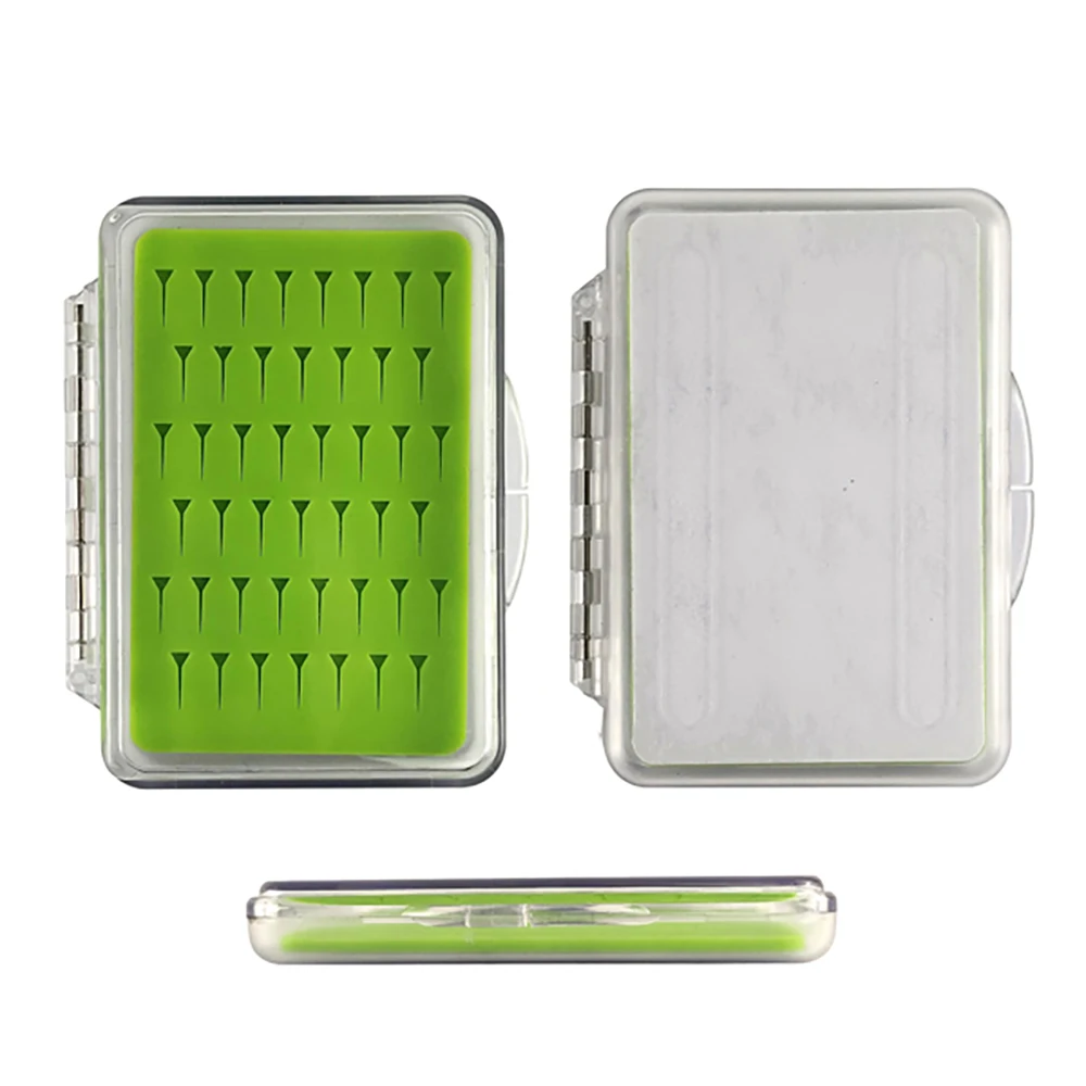Aventik-Mini Caja para moscas ABS transparente con inserto silicona - imagen 2