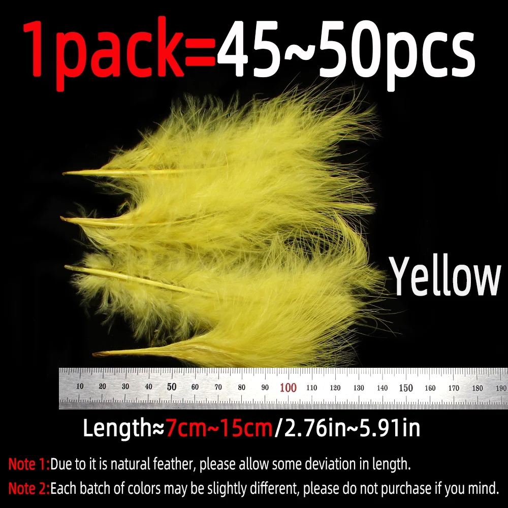 50pcs Yellow