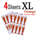 32pcs XL Orange