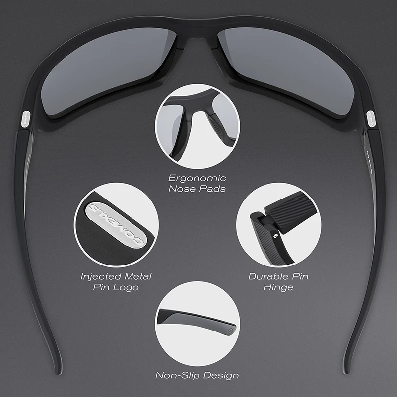 Gomexus-Gafas de sol polarizadas para hombre, antiultravioleta, montañismo al aire libre, conducción clásica, conducción, nuevo - imagen 5