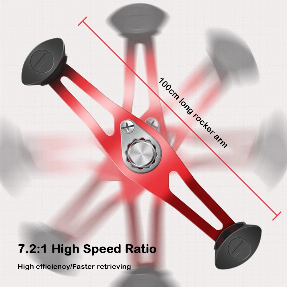 Carrete ligero de Baitcasting, carrete de pesca de 10KG, arrastre máximo, 12 engranajes, freno magnético profundo/versátil/Micro carrete de Metal, mano izquierda/derecha - imagen 5