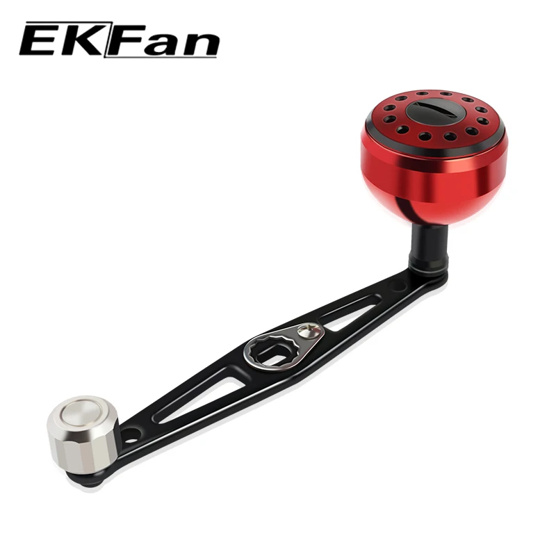 EKfan-MANGO y perilla de carrete de pesca, aleación de aluminio CNC, 112MM, accesorio de aparejos de Baitcasting SHI & DAI - imagen 4