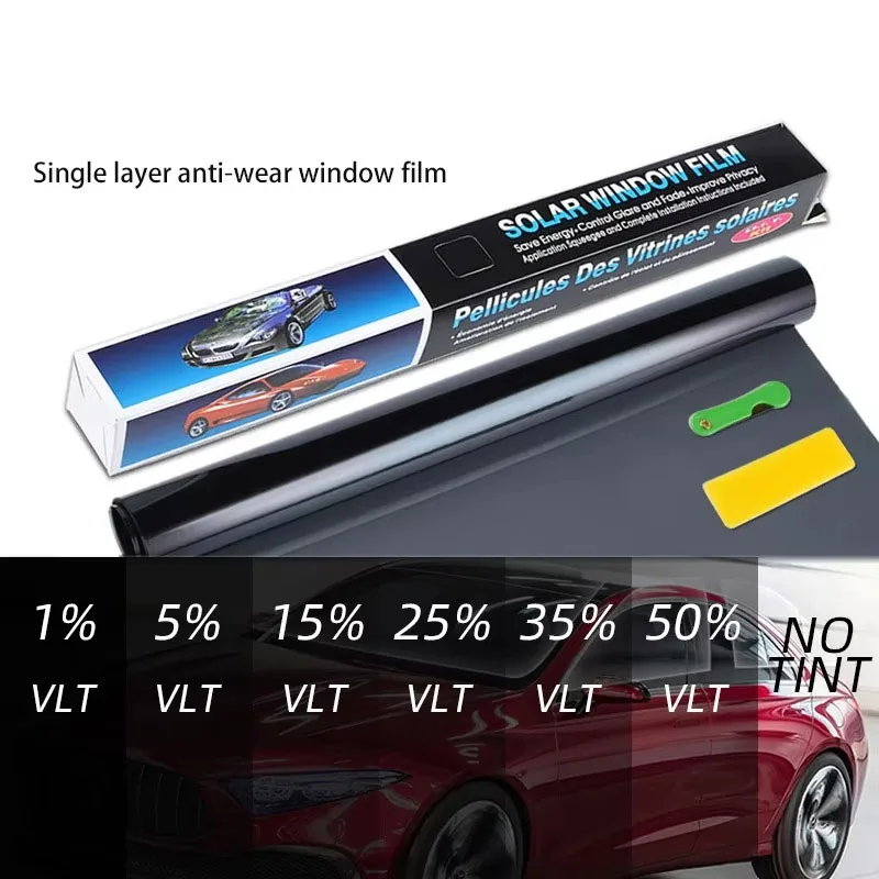 Película de vidrio de protección de privacidad, película de ventana de coche adecuada para película de ventana de coche, película de aislamiento térmico de protección solar impermeable - imagen 2