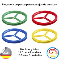 Plegadoras de pesca para curricán – diseño resistente y colorido