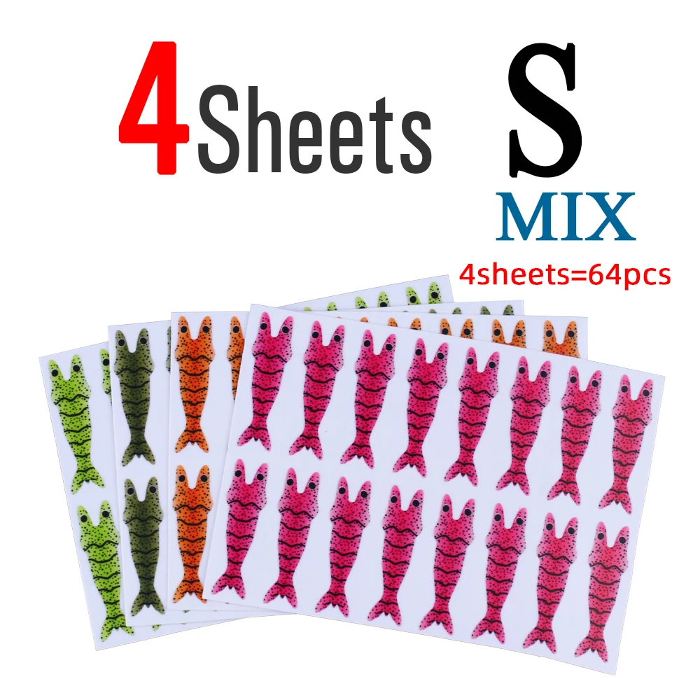 64pcs S  MIX