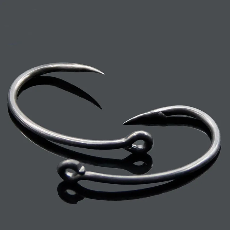 Sea.Yolo-anzuelo de pesca de acero con alto contenido de carbono, gancho trasero de Camelback doblado, carpa, púas, Mosca, depósito de pesca para lubina, 25 unids/lote por paquete - imagen 4