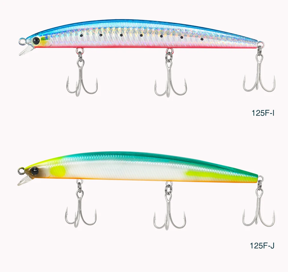 Explore el mundo vibrante de la pesca con estos señuelos elegantes y coloridos