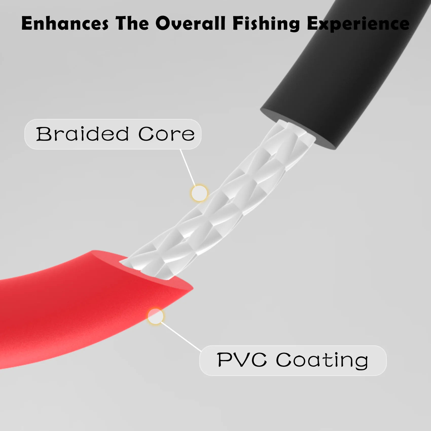 Aventik-sedal de pesca con mosca de hundimiento rápido, peso hacia adelante, línea de mosca cónica con 2 uds de bucle soldado, 6 IPS, 90 pies - imagen 3