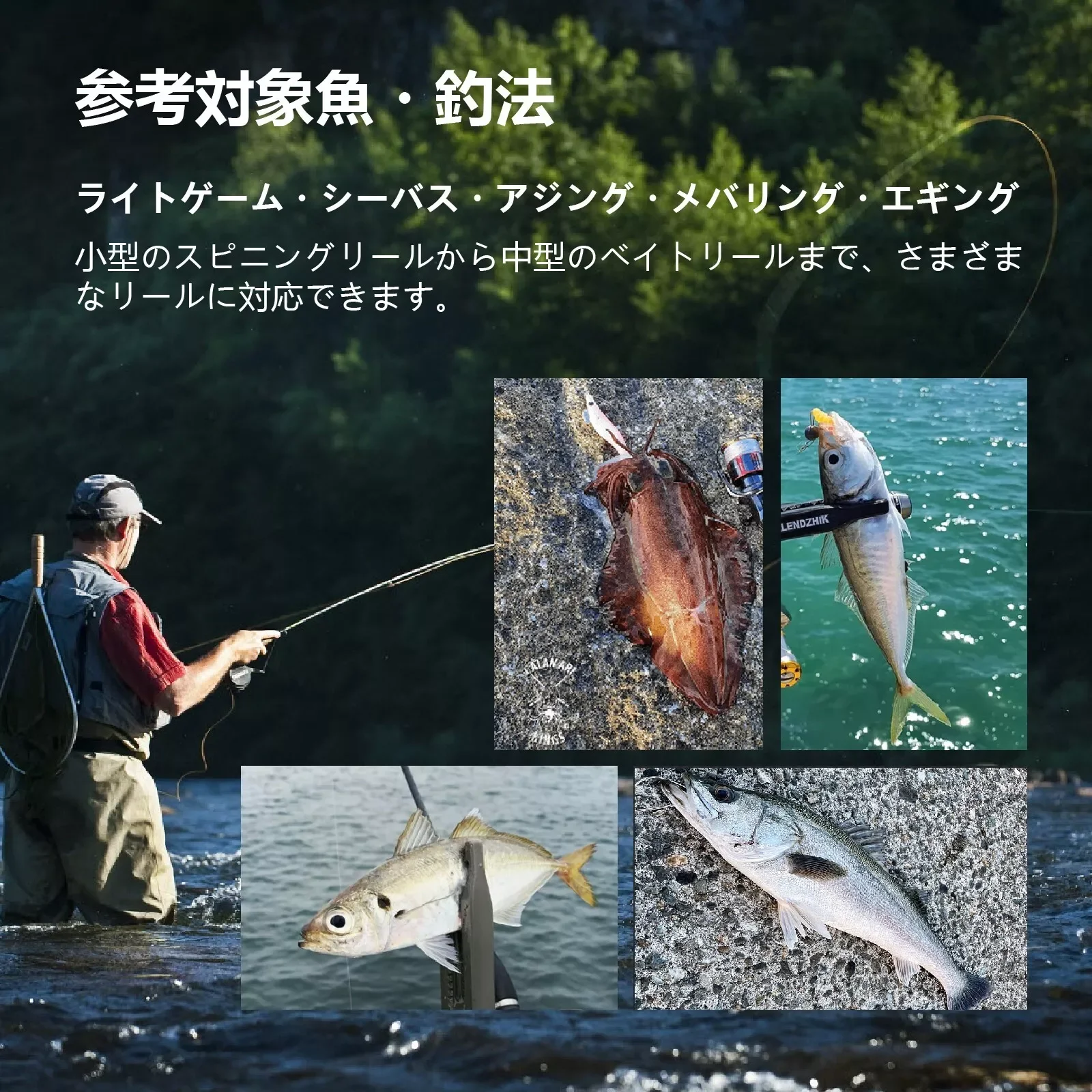 Gomexus-mango de 50mm, perilla de titanio de 22mm para Shimano Stradic FL Stella Vanford Vanquish Daiwa Exist Caldia LT Light Game - imagen 4