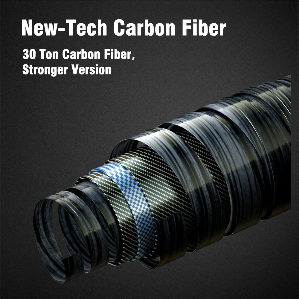 Mifine MOTRAL DRAW XUL-caña de pescar giratoria ultraligera, señuelo de 0,3-1,5G 30T, anillos Fuji/RA de fibra de carbono, puntas sólidas para pesca de trucha - imagen 4