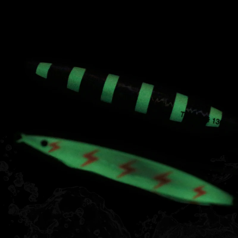 TSURINOYA-señuelo de pesca de Jigging lento GT Tuna, M & F 110g 130g 165g 200g, anzuelo de Metal duro Biat - imagen 4