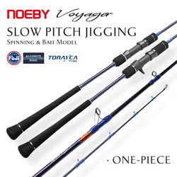 Caña Slow Pitch Noeby Voyager – Jigging con guías Fuji y carbono T1100G