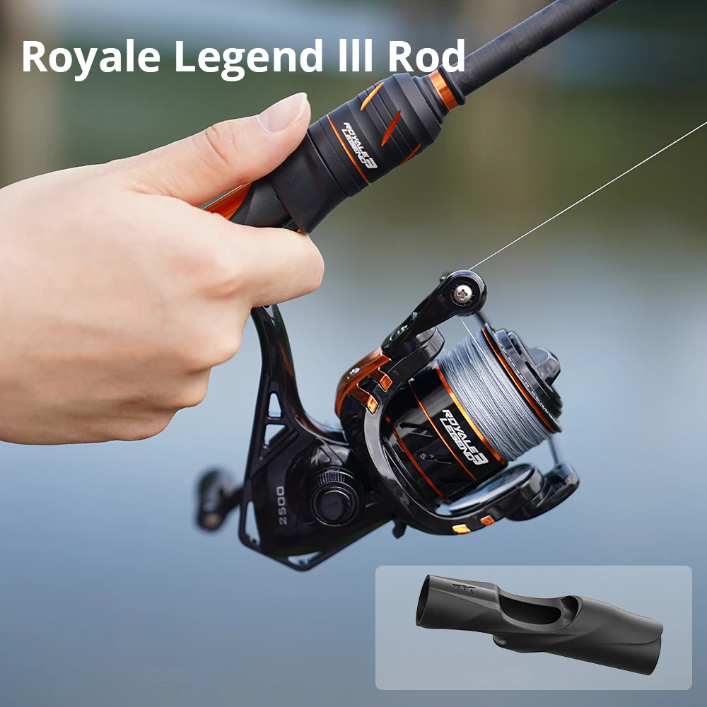 KastKing Royale Legend III caña de pescar giratoria de carbono 1,98 M, 2,13 M, 2,18 M, 2,4 M caña de Baitcasting para pesca de Lucio acción F - imagen 5