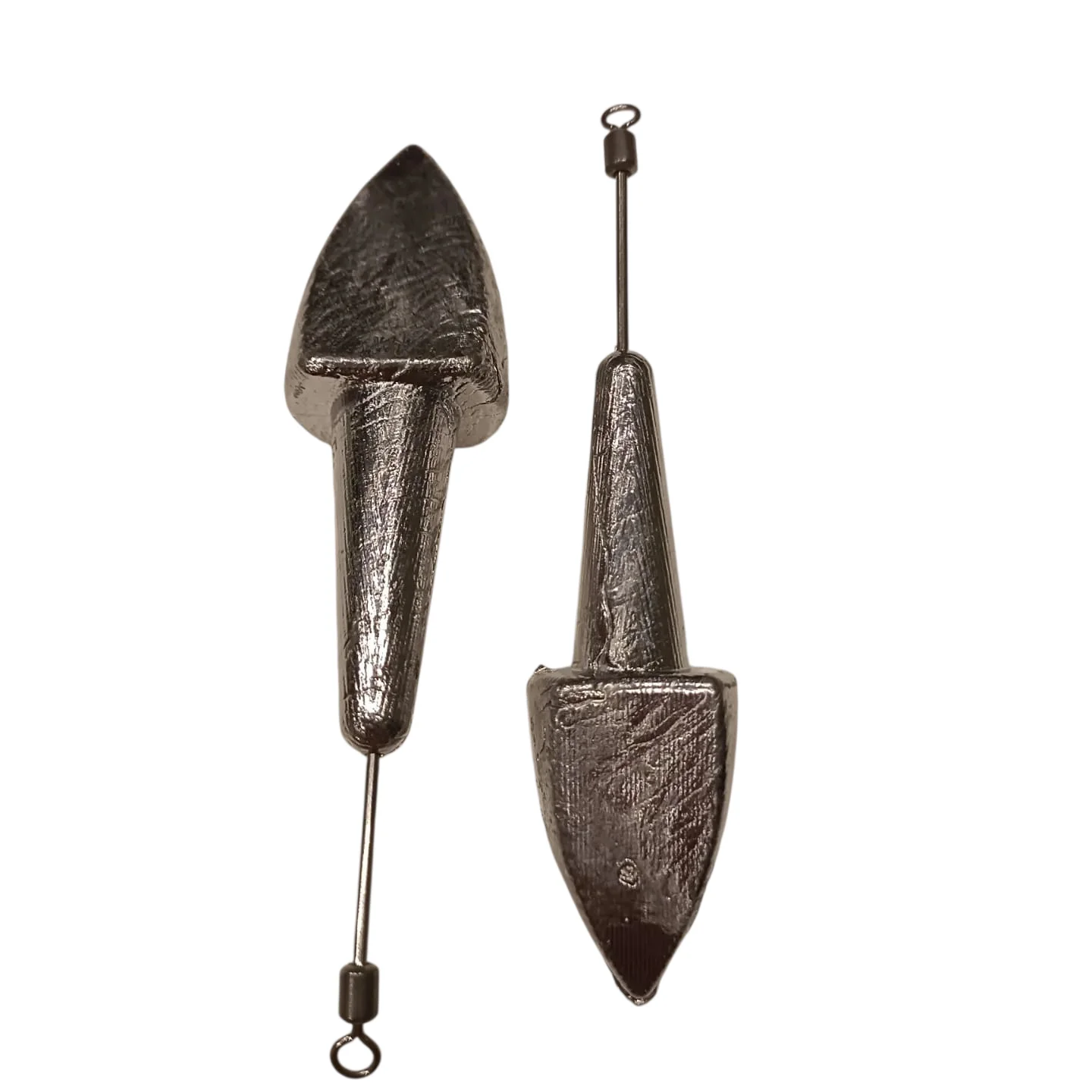 Lote plomos varios pesos pico de pato varilla inox con rolling resistente a corrientes laterales Cebo del Oriente Competicion riente - imagen 2