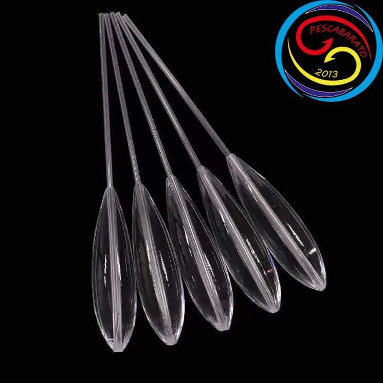 Bombetas transparentes para spinning – Pesca con vinilo - imagen 2