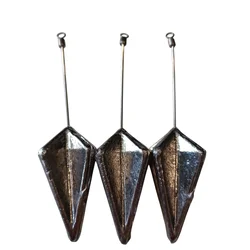 Plomos piramide surfcasting con giratorio incorporado